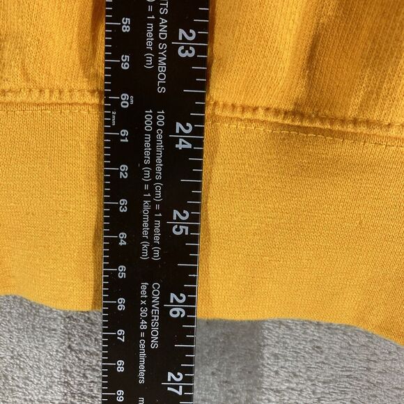 SCW California Sweatshirt Adult Large Yellow White Bear Logo Hoodie - Picture 9 of 9